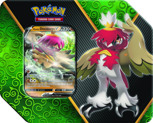 Divergent Powers Tin [Hisuian Decidueye V]